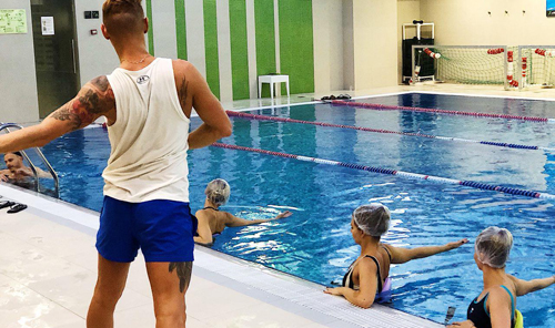 функциональная тренировка в воде Aqua Rehabilitation